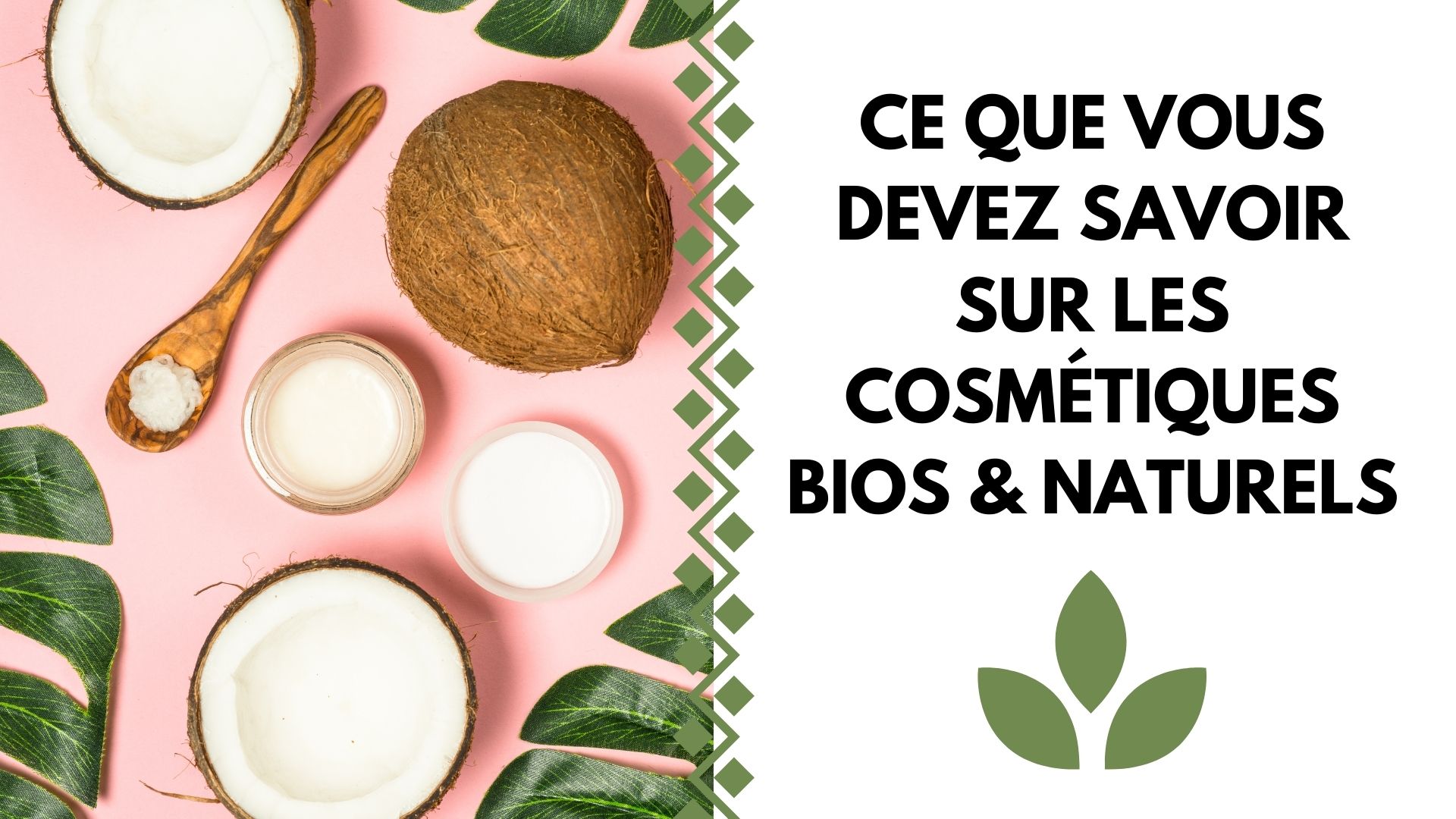 CE QUE VOUS DEVEZ SAVOIR SUR LES COSMÉTIQUES BIOS & NATURELS